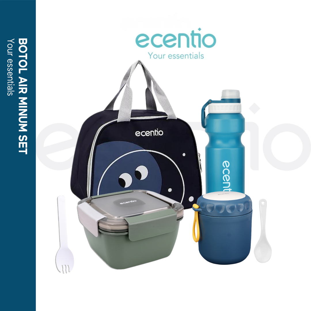 【BUY 1 GET 4】ecentio 4pcs Kotak Makan set