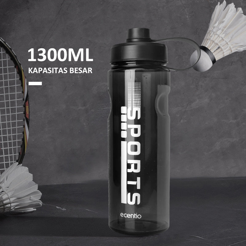 ecentio Sporte Bottle BPA-Free Plastic Water Bottle with Chug Lid 1300ML