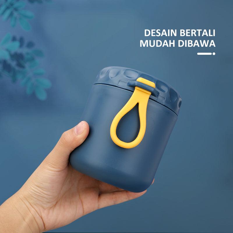 ecentio cangkir sup Free Sendok Anti Tumpah 400ML - ecentio