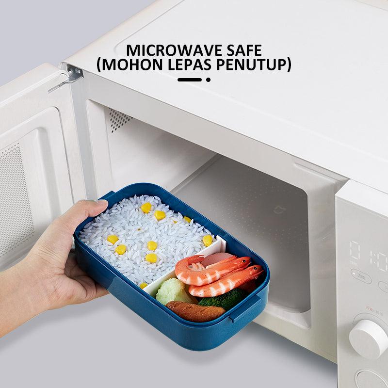 ecentio lunch box Kotak Bekal Makan BPA Free 800ML