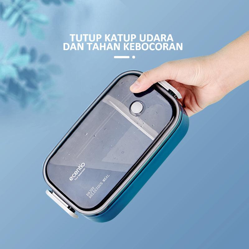 ecentio lunch box Kotak Bekal Makan BPA Free 800ML