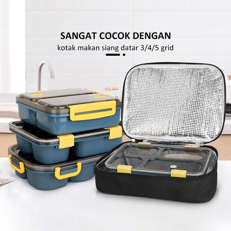 ecentio lunch bag Tas Bekal Kotak Makn Bag tahan Panas Dingin Premium - ecentio