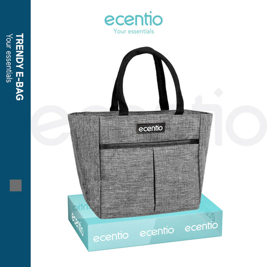 ecentio lunch bag portabel Tas Bekal Kotak Makan Oxford cloth tasmakan - ecentio