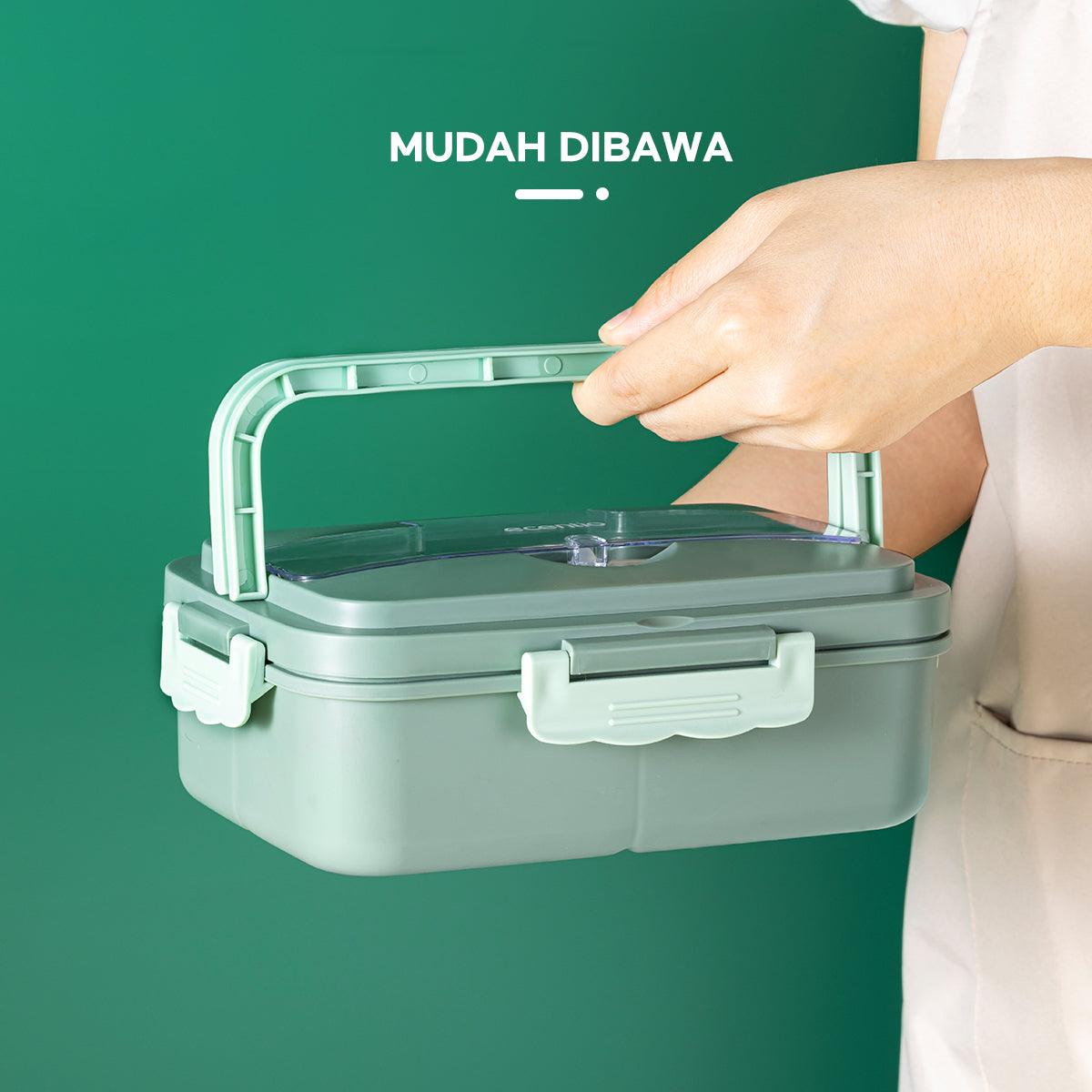 ecentio kotak makan set cangkir soup lunch box - ecentio