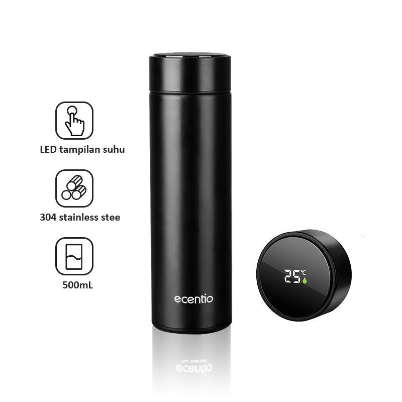 pre-order ecentio Thermos Stainless Steel Vacuum Insulated Bottle with Wide Spout Lid 500ML - ecentio