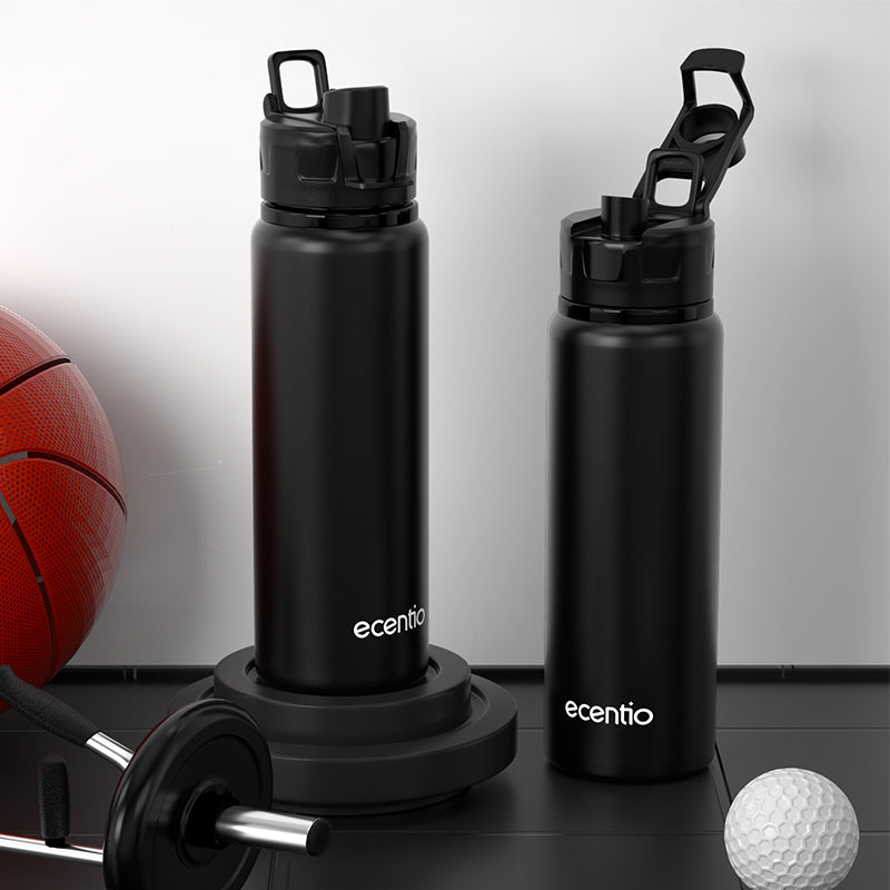 ecentio Tumbler aluminium Botol Minum Sport 750ML - ecentio