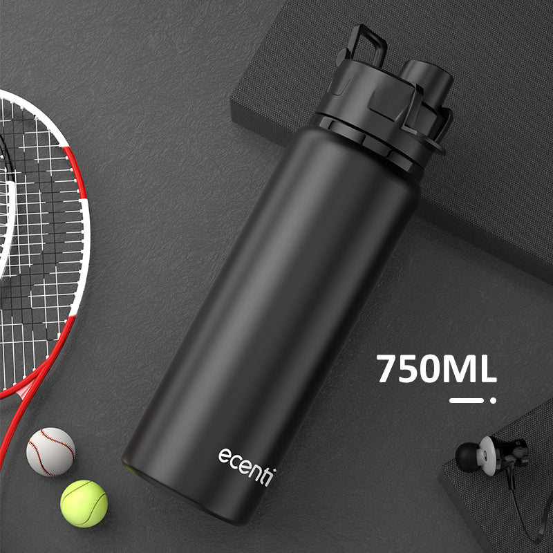 ecentio Tumbler aluminium Botol Minum Sport 750ML - ecentio