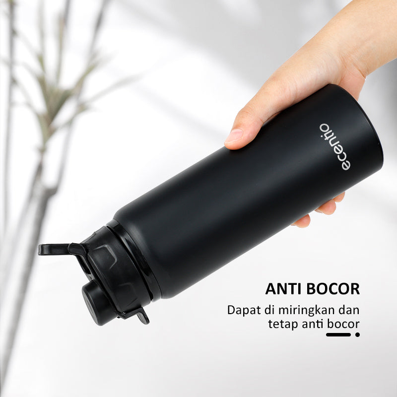 ecentio Tumbler aluminium Botol Minum Sport 750ML - ecentio