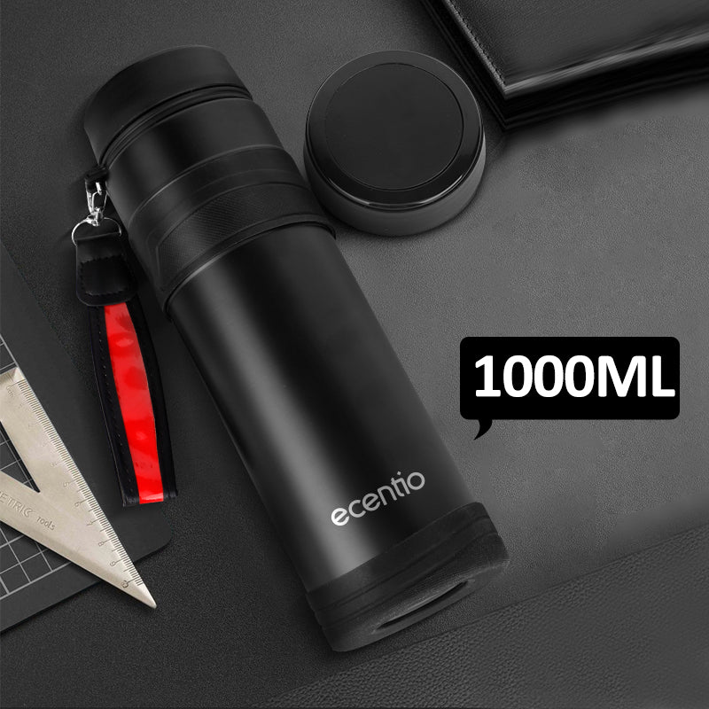 ecentio Botol Minum Termos Air Panas 304 stainless 1000ml - ecentio
