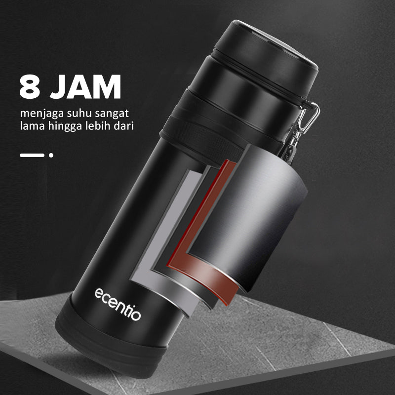 ecentio Botol Minum Termos Air Panas 304 stainless 1000ml - ecentio