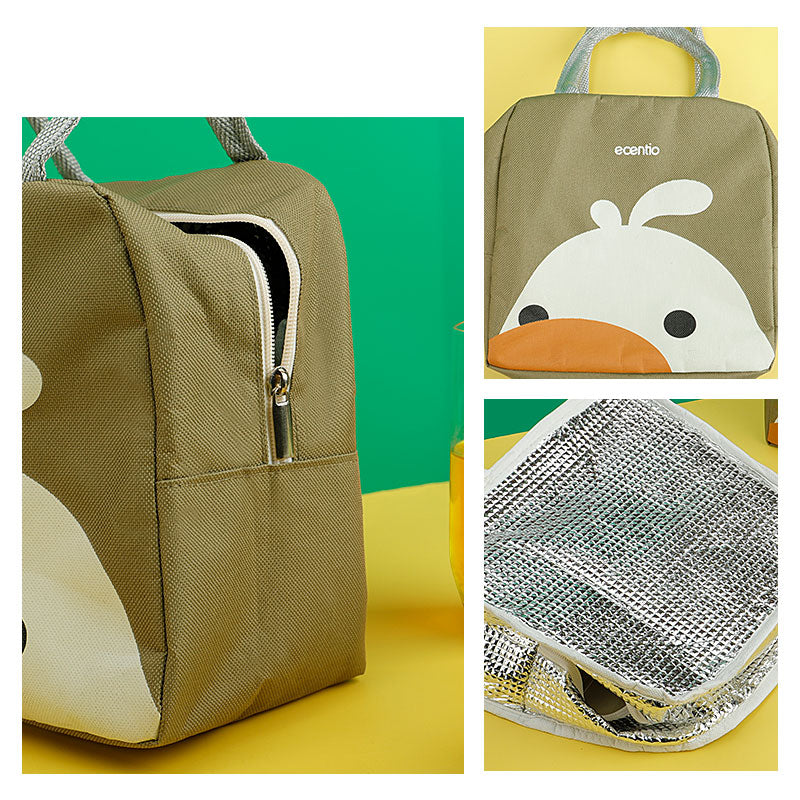 ecentio lunch bag Tas Bekal Kotak Makn Bag Cartoon