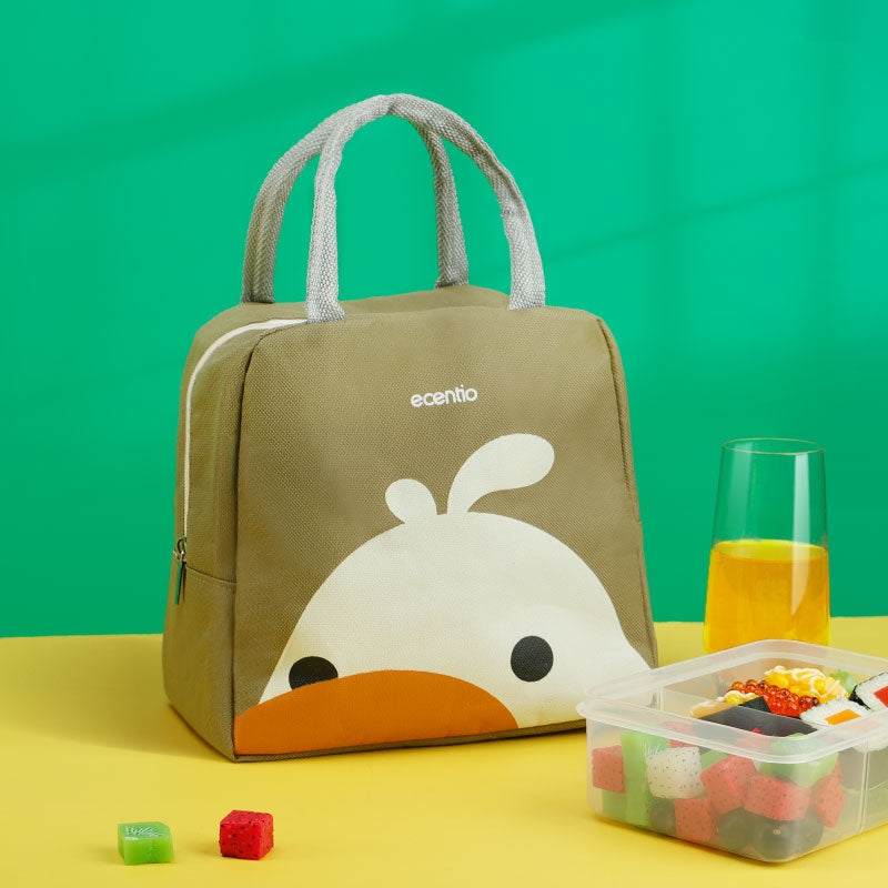 ecentio lunch bag Tas Bekal Kotak Makn Bag Cartoon