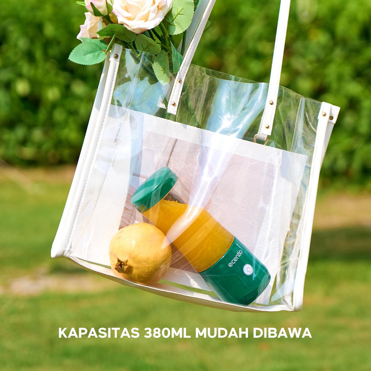 ecentio Portable Juicer 6 mata pisau Electric Juicer 380ML - ecentio