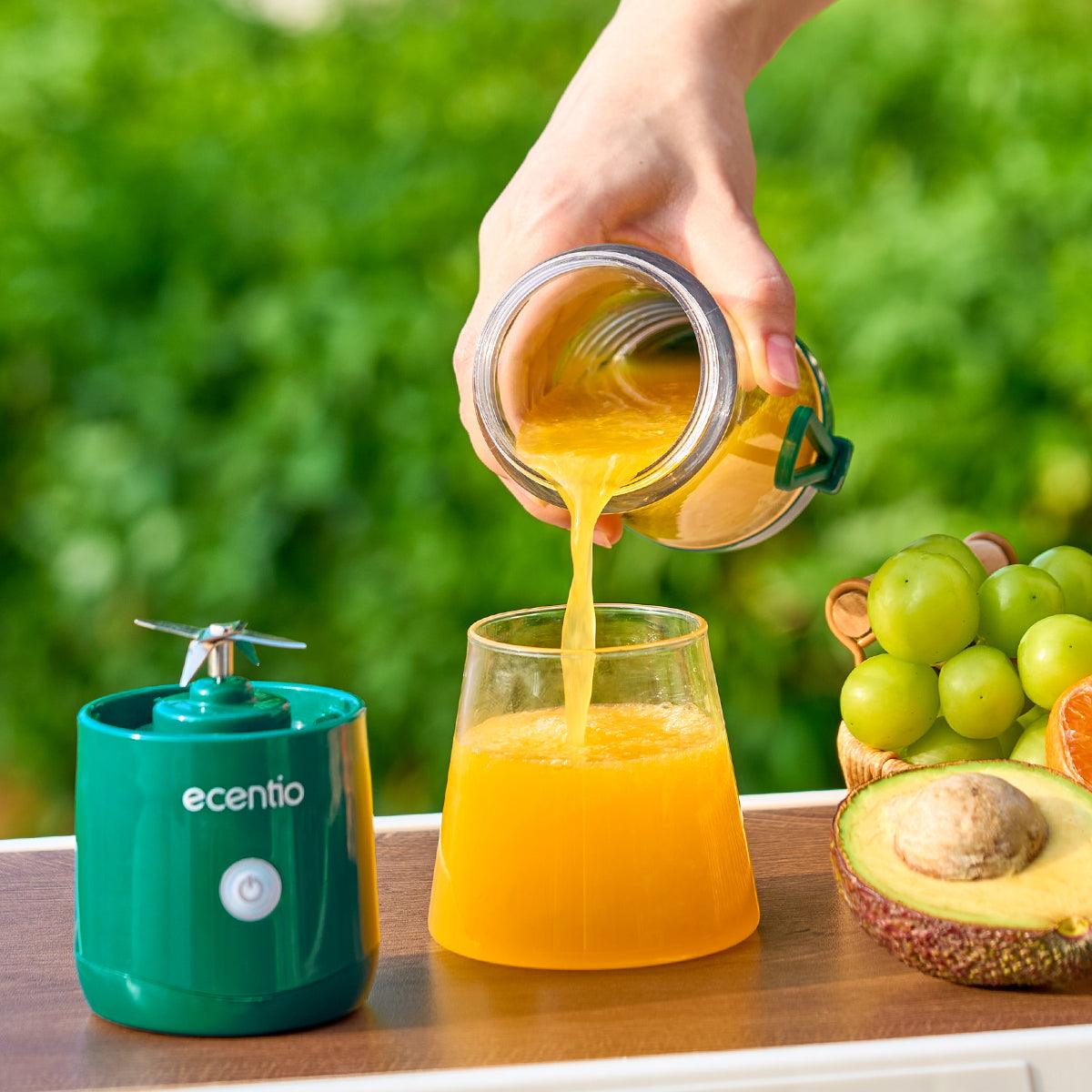 ecentio Portable Juicer 6 mata pisau Electric Juicer 380ML - ecentio