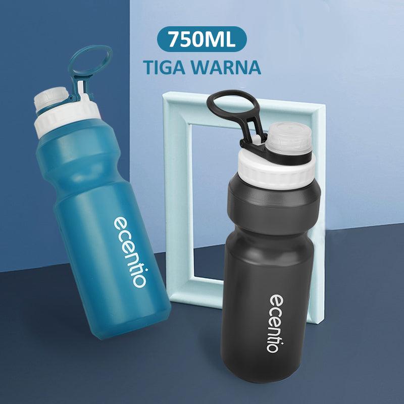 ecentio Botol Minum Air Tempat Air BPA FREE botol air Water Bottle 750ML - ecentio