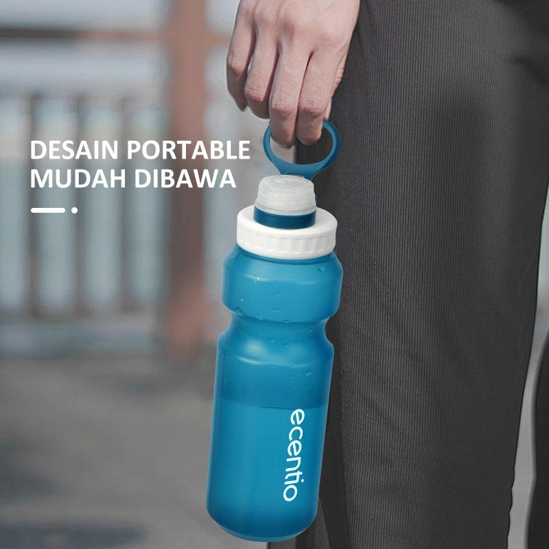 ecentio Botol Minum Air Tempat Air BPA FREE botol air Water Bottle 750ML - ecentio