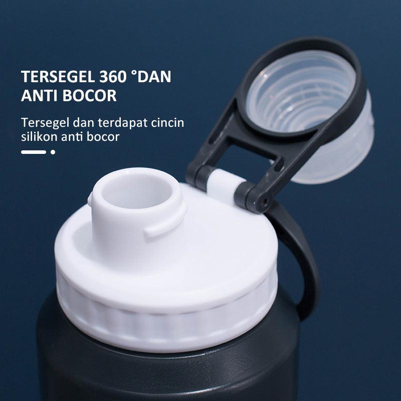 ecentio Botol Minum Air Tempat Air BPA FREE botol air Water Bottle 750ML - ecentio