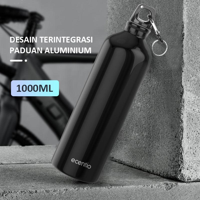 ecentio botol minum olahraga cangkir air olahraga alumin 1000ML - ecentio