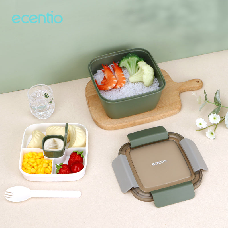 【BUY 1 GET 4】ecentio 4pcs Kotak Makan set