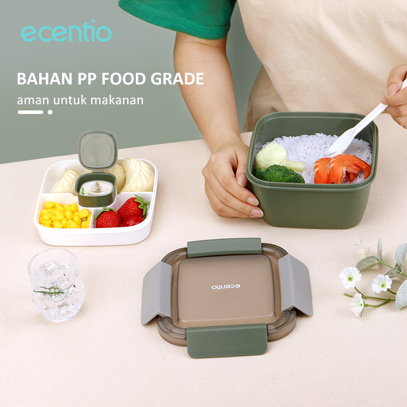 【BUY 1 GET 4】ecentio 4pcs Kotak Makan set