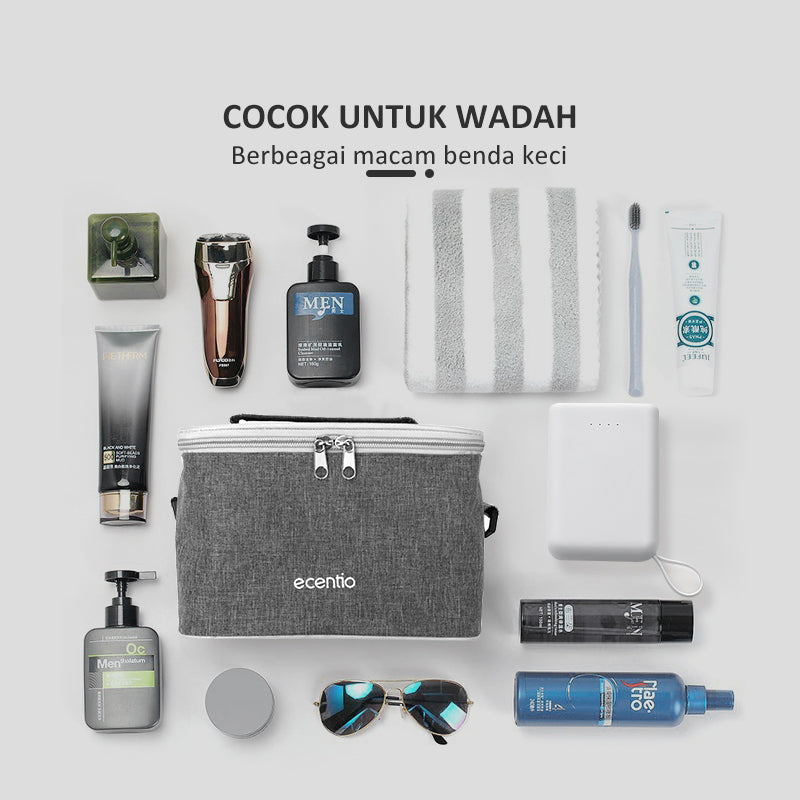 ecentio Lunch bag tas bekal Cooler Bag Thermal Bag Aluminium Tas bekal - ecentio