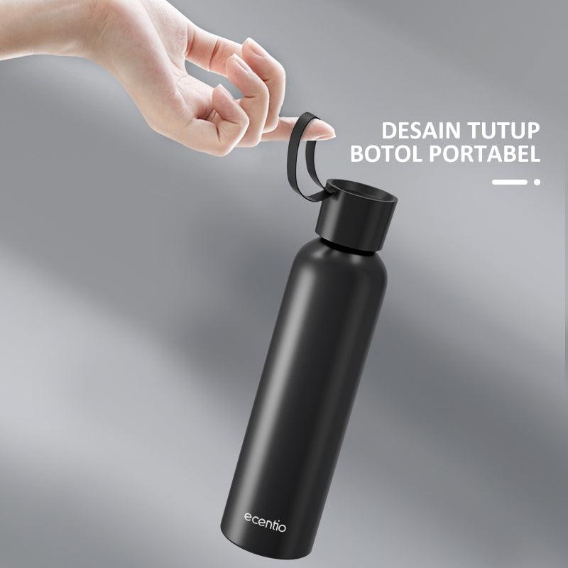ecentio Water Bottle Botol Minum Easy Grip 615ml - ecentio