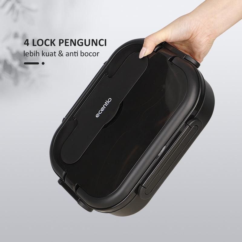 ecentio 1000ml tempat makan kotak makan 304 Stainless steel - ecentio