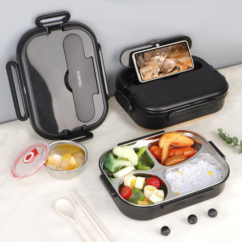 ecentio 1000ml tempat makan kotak makan 304 Stainless steel - ecentio