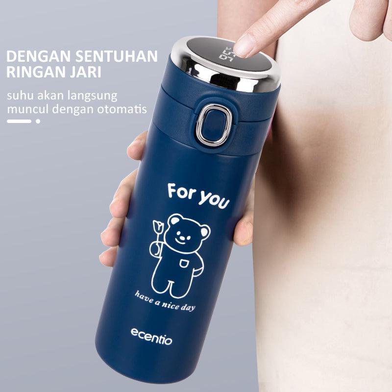 ecentio Botol minum Termos Tumbler Botol Stainless Steel Karakte 420ml - ecentio