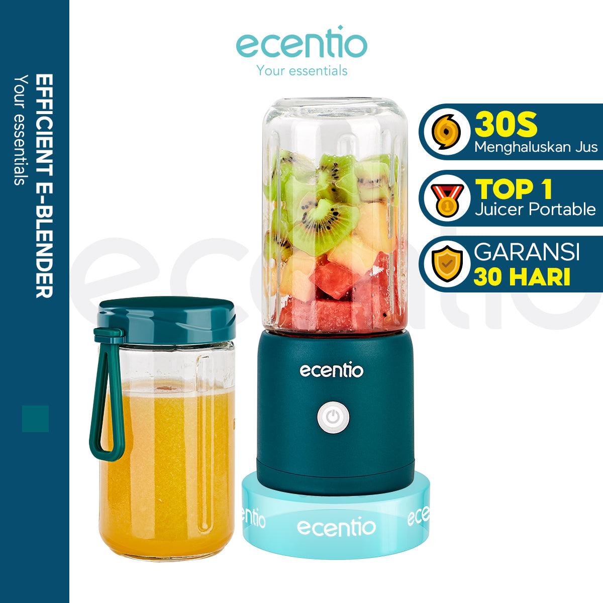 ecentio Portable Juicer 6 mata pisau Electric Juicer 380ML