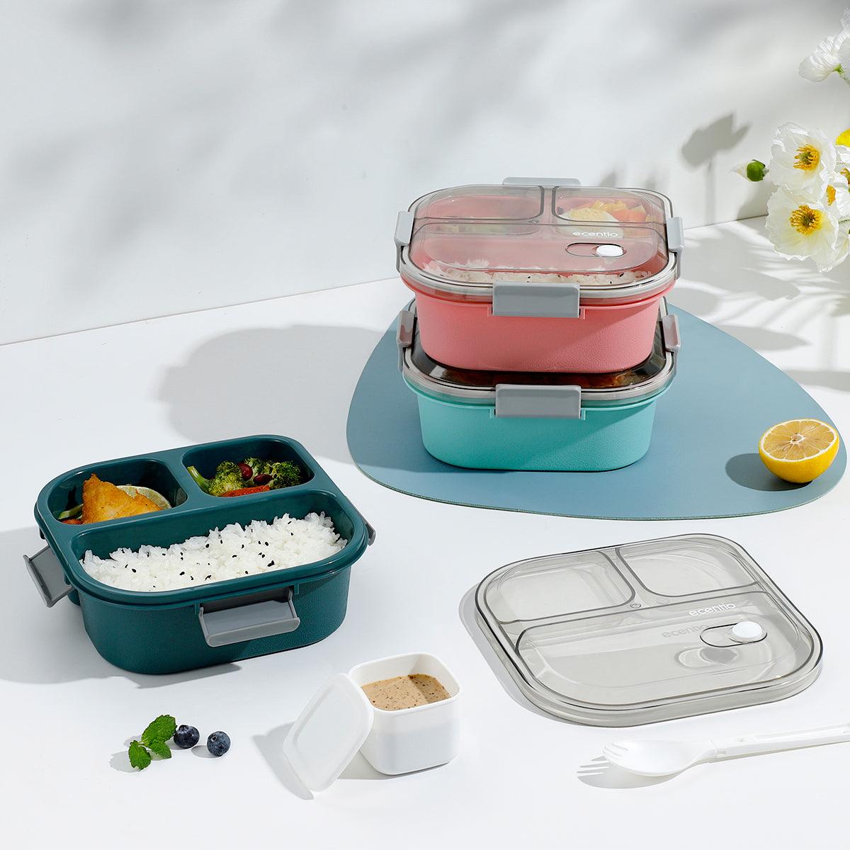 ecentio 1100ml Kotak Bekal Makan BPA Free - ecentio