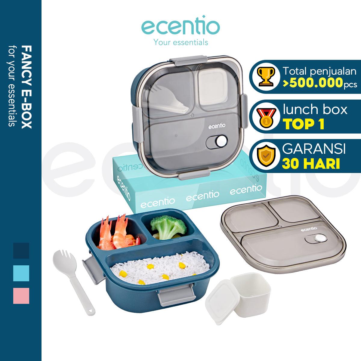 ecentio 1100ml Kotak Bekal Makan BPA Free - ecentio