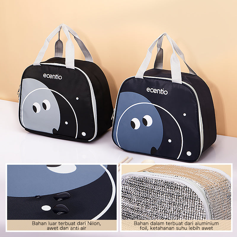 ecentio Lunch Cooler Bag Tas Bekal lucu tas