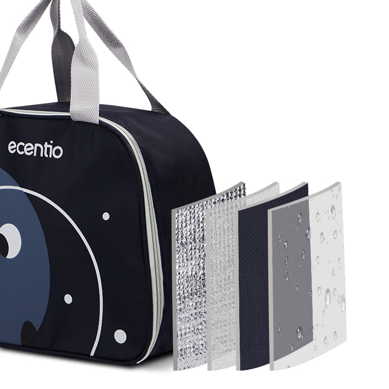ecentio Lunch Cooler Bag Tas Bekal lucu tas