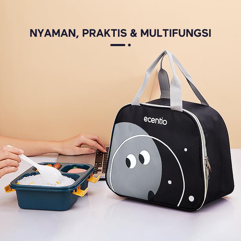 ecentio lunch bag Tas Bekal Kotak Makn Bag Cartoon - ecentio
