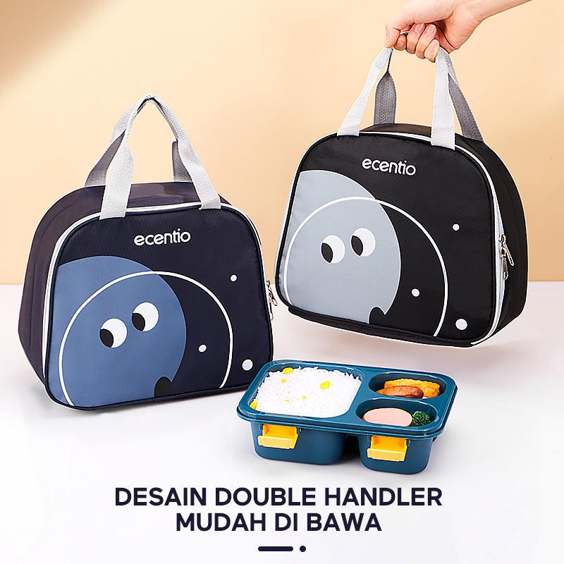 ecentio lunch bag Tas Bekal Kotak Makn Bag Cartoon - ecentio