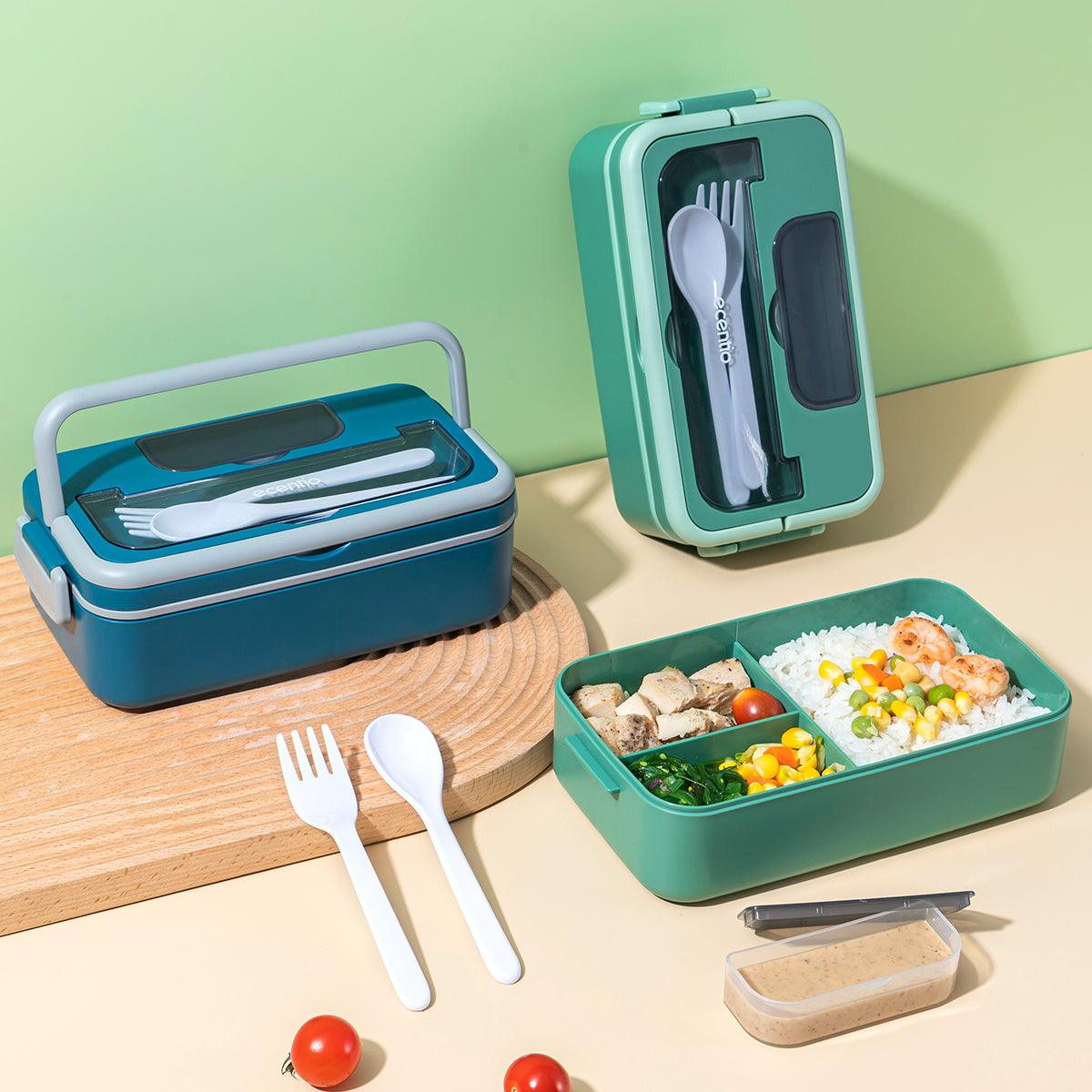 ecentio lunch box Kotak Makan anti tumpah/Food Container BPA Free 800ML