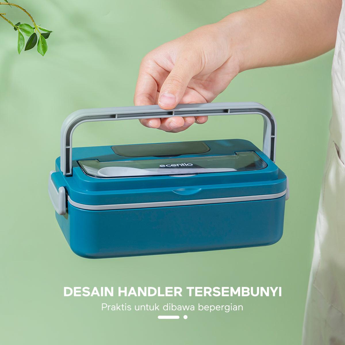 ecentio lunch box Kotak Makan anti tumpah/Food Container BPA Free 800ML