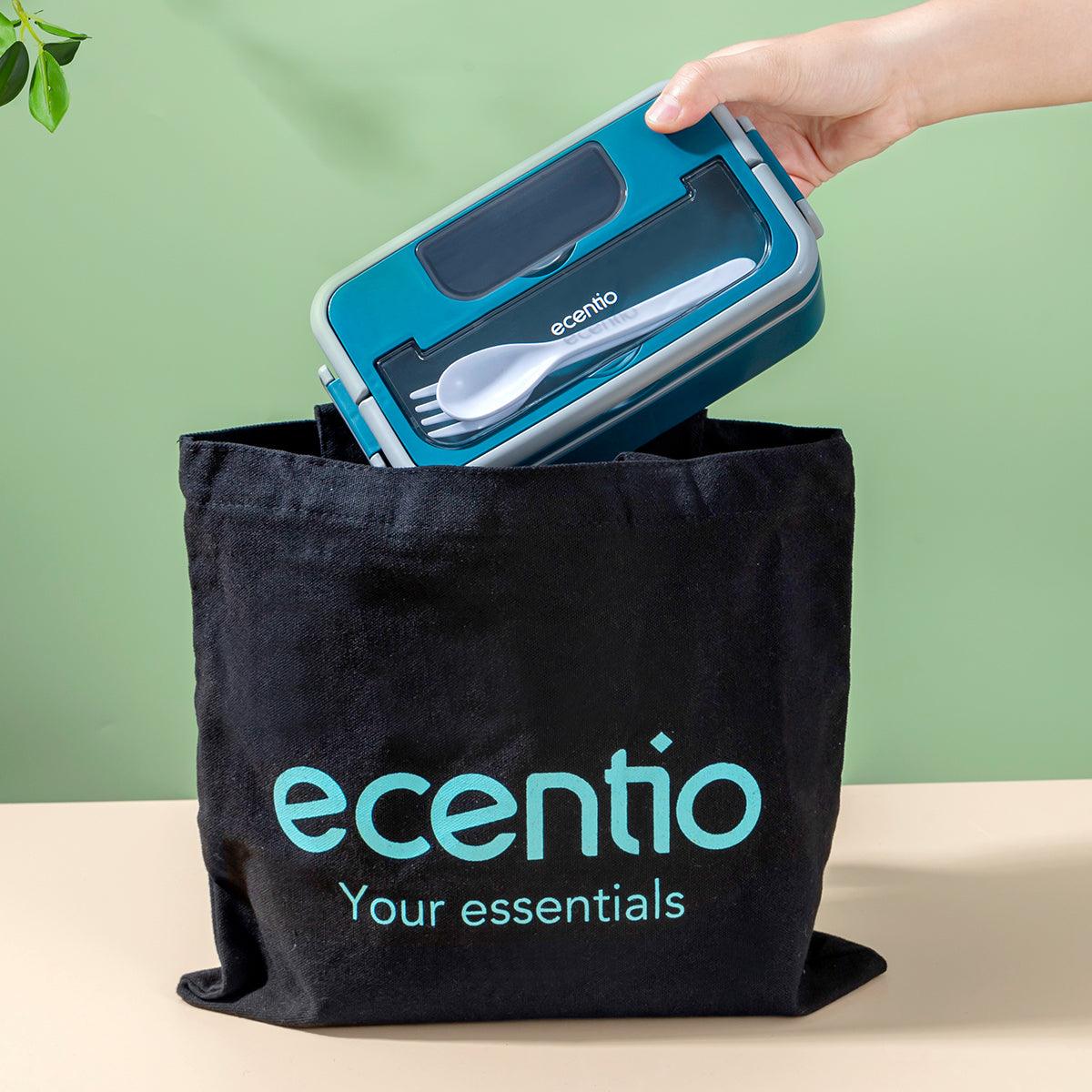 ecentio lunch box Kotak Makan anti tumpah/Food Container BPA Free 800ML