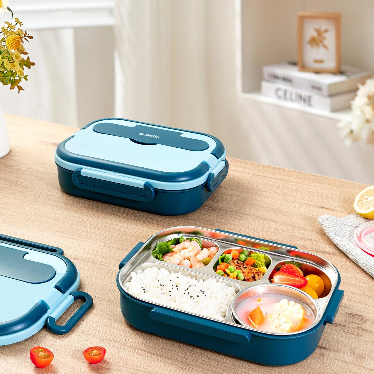 ecentio Kotak Bekal Makan 304 Stainless steel 1000ML