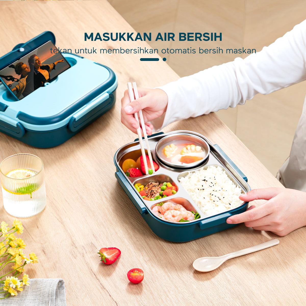 ecentio Kotak Bekal Makan 304 Stainless steel 1000ML
