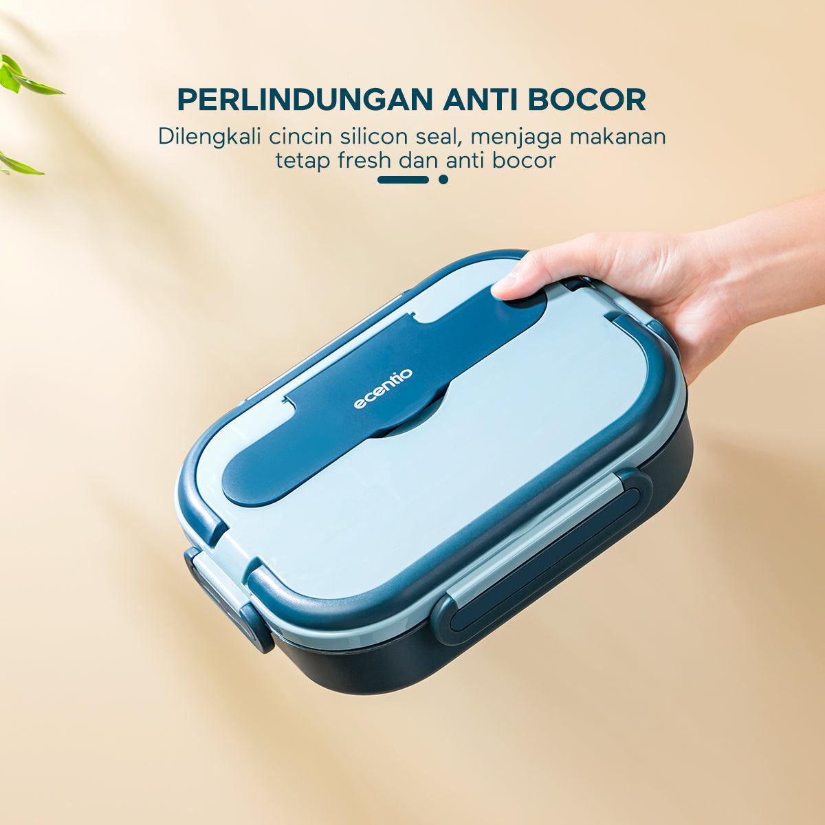 ecentio Kotak Bekal Makan 304 Stainless steel 1000ML