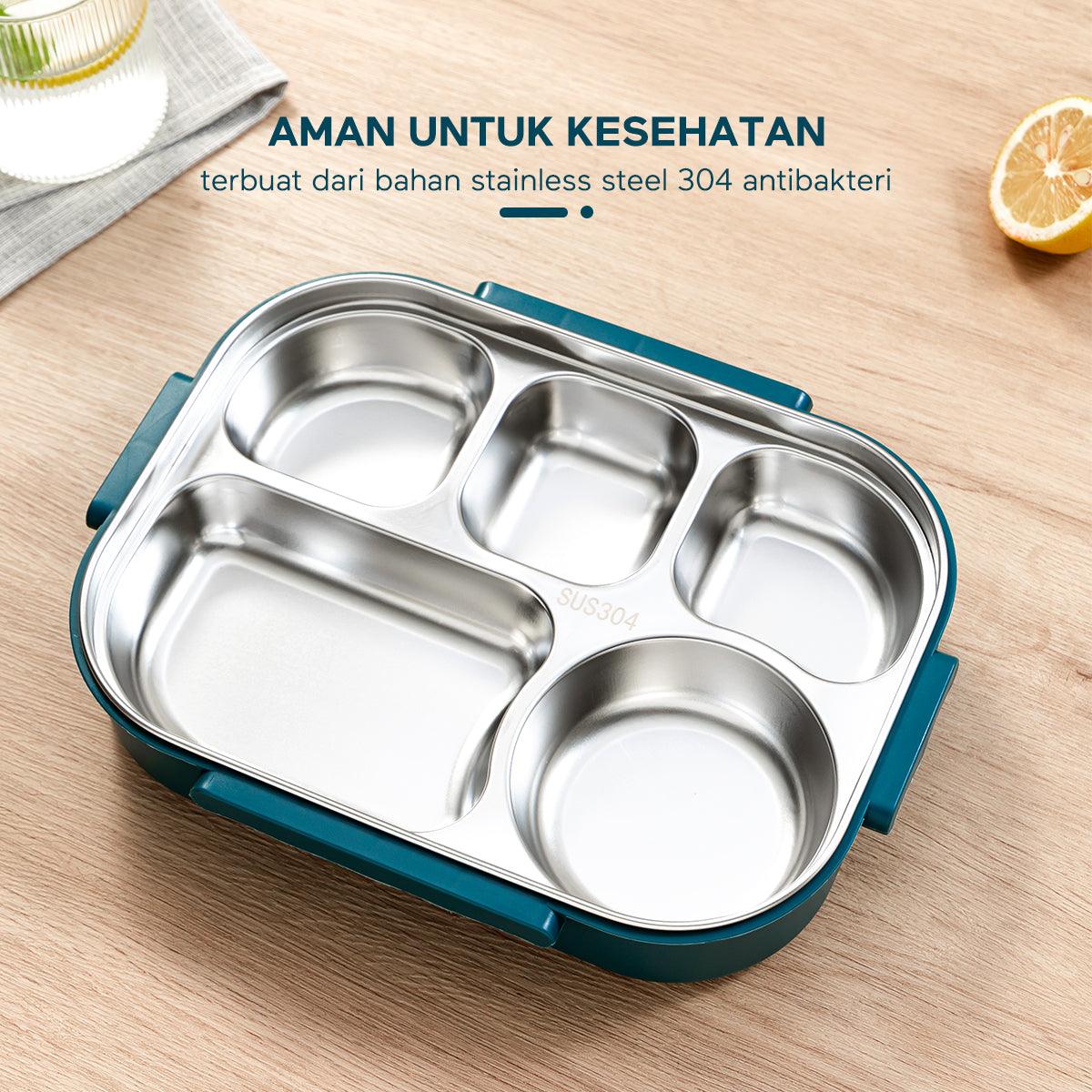 ecentio Kotak Bekal Makan 304 Stainless steel 1000ML