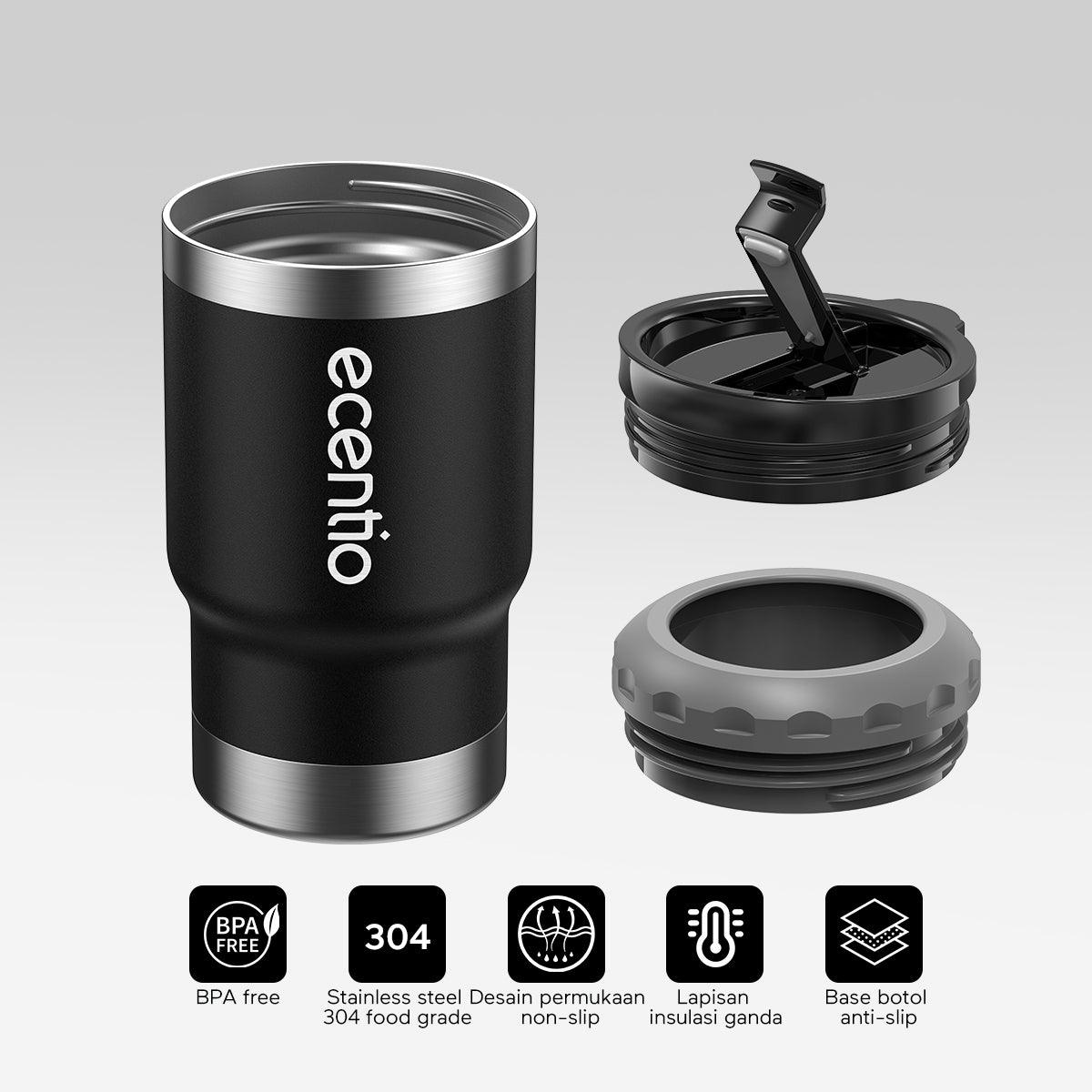 ecentio Cooler Tumbler Botol Minum double wall vacuum insulation 350ML