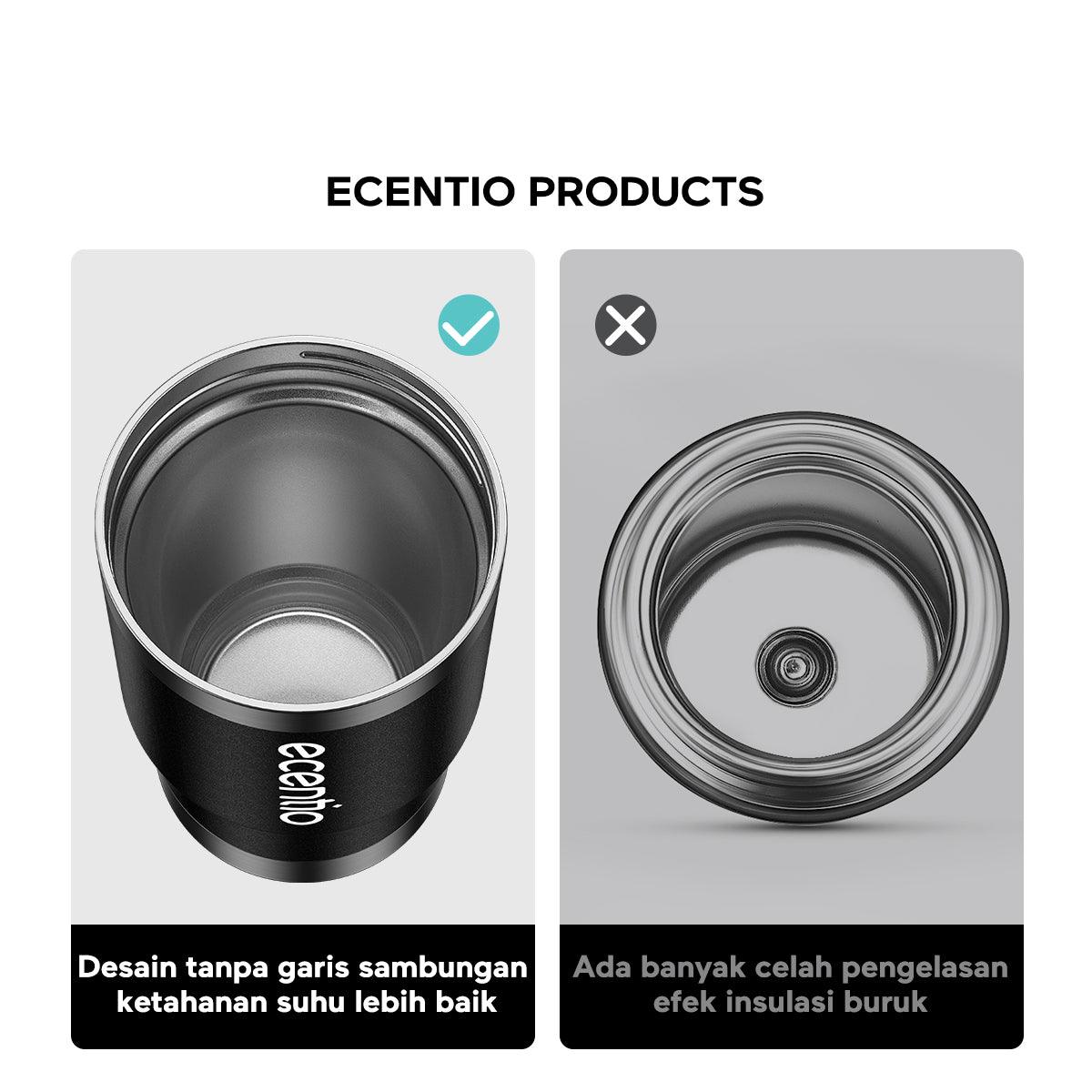 ecentio Cooler Tumbler Botol Minum double wall vacuum insulation 350ML
