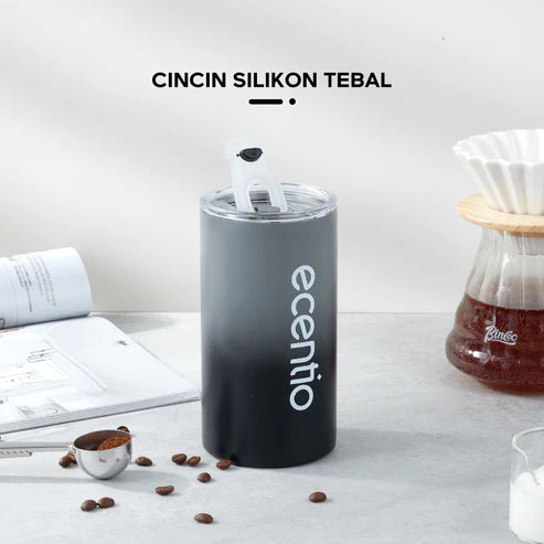 ecentio 8 mata pisau blender 2cup portable juicer + Vocuum Insulated Tumbler - ecentio
