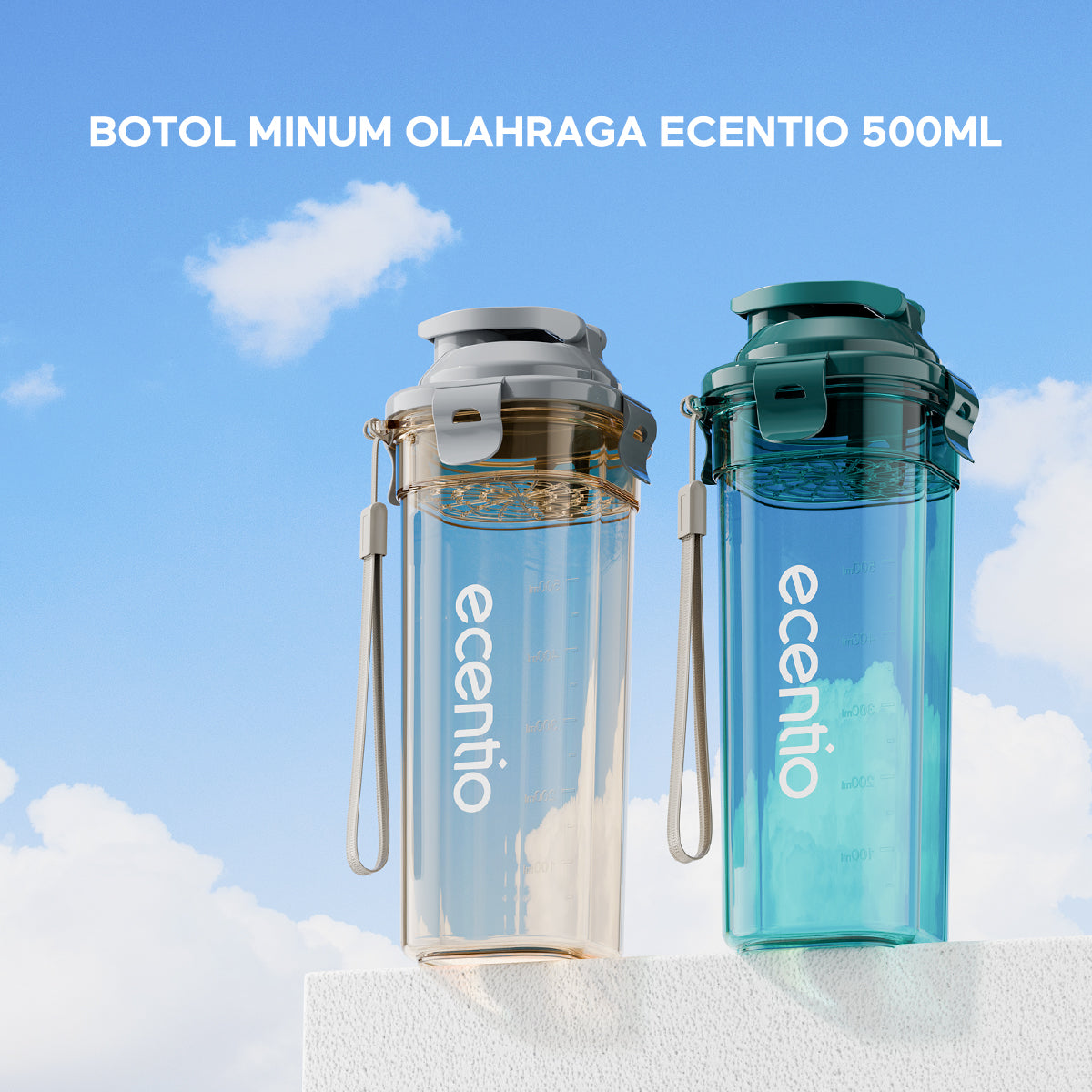 ecentio Botol Minum Tumbler 500ml - ecentio