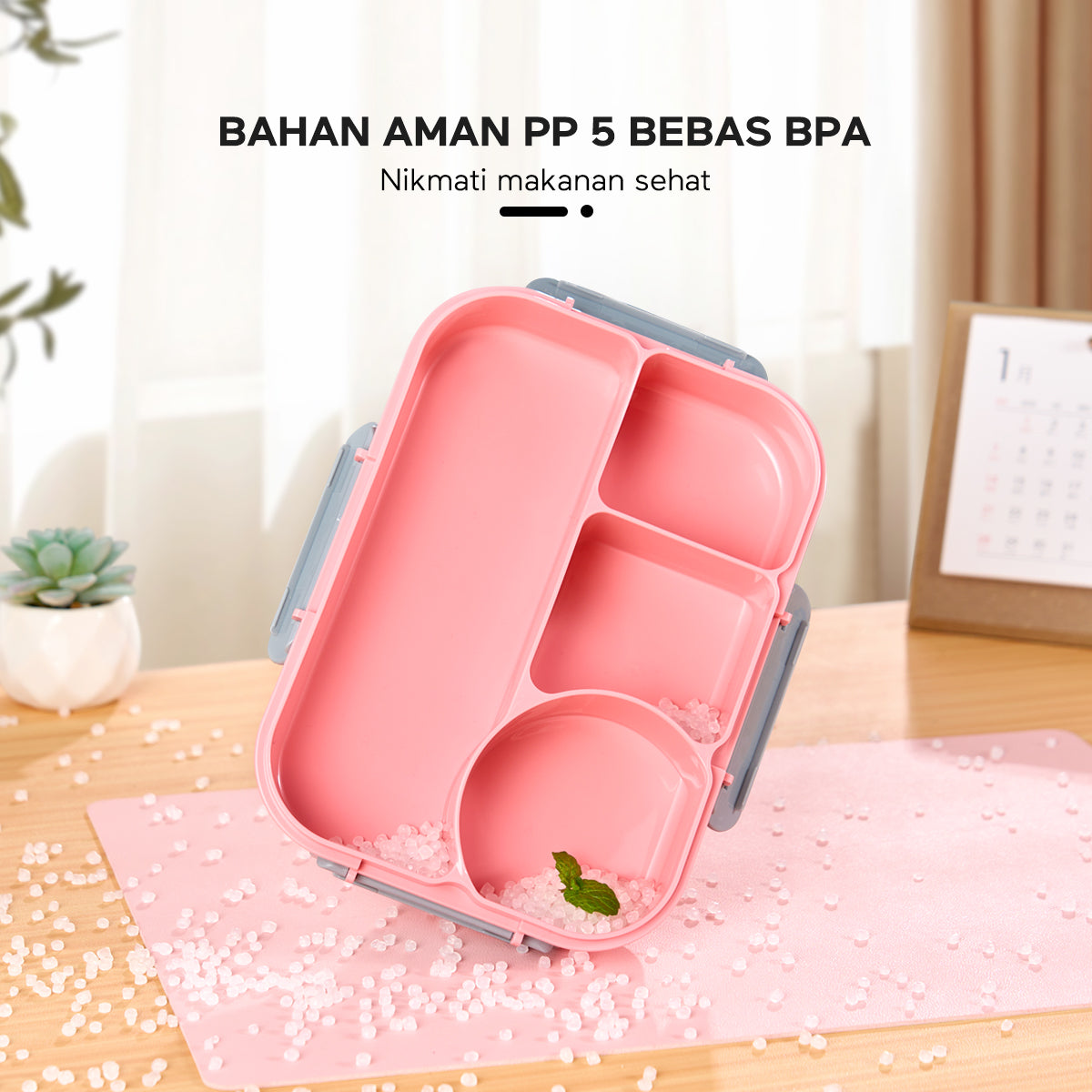 ecentio Kotak makan set BPA FREE - ecentio