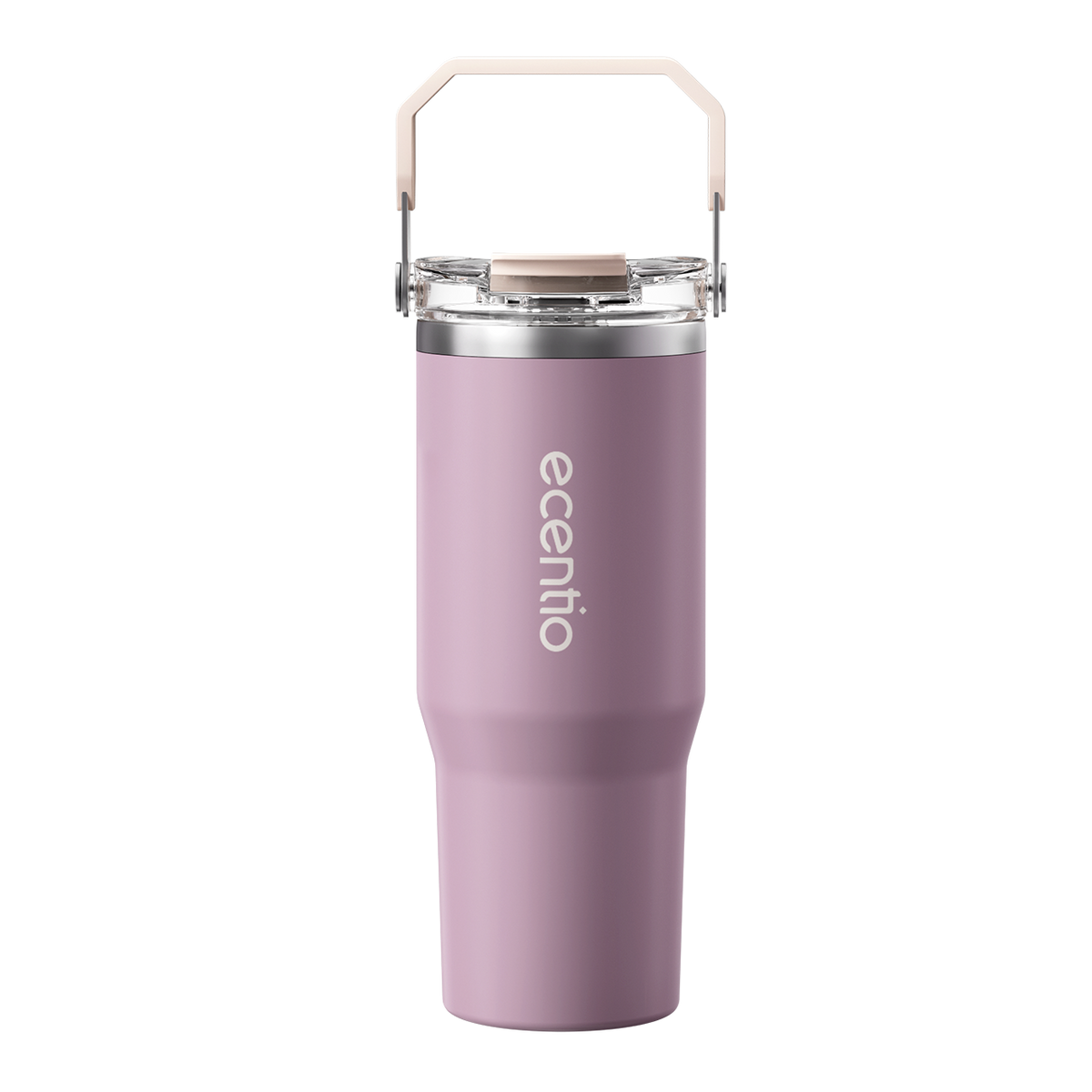 【Promo Internal】ecentio Tumbler 670ml/900ml Desain Minimalis Elegan Botol Minum Portable Aesthetic Lucu Thermos Tahan Panas Dingin 24 Jam Anti Bocor Premium Sedotan Cocok Untuk Sekolah Anak Laki-Laki