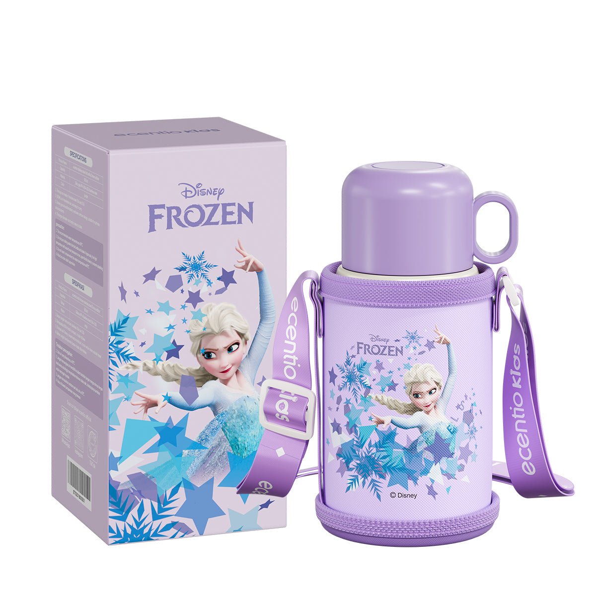 ecentio Termos 500ml Disney Anak Elsa&Donald Duck Vacuum Tumblr Anak - ecentio